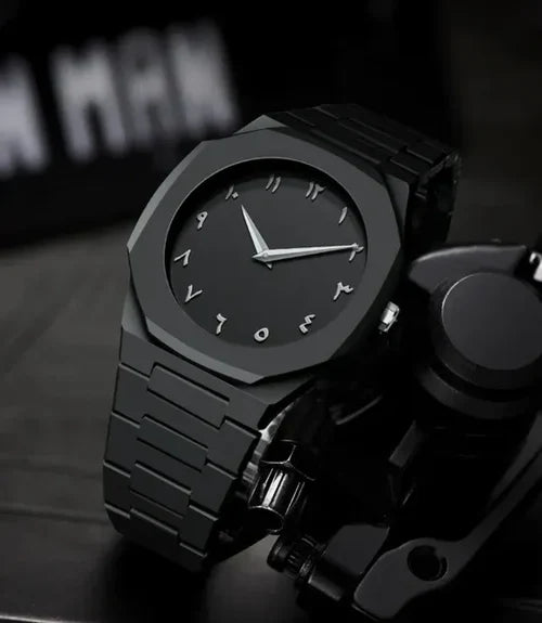 Original Black Arabic aura Watch