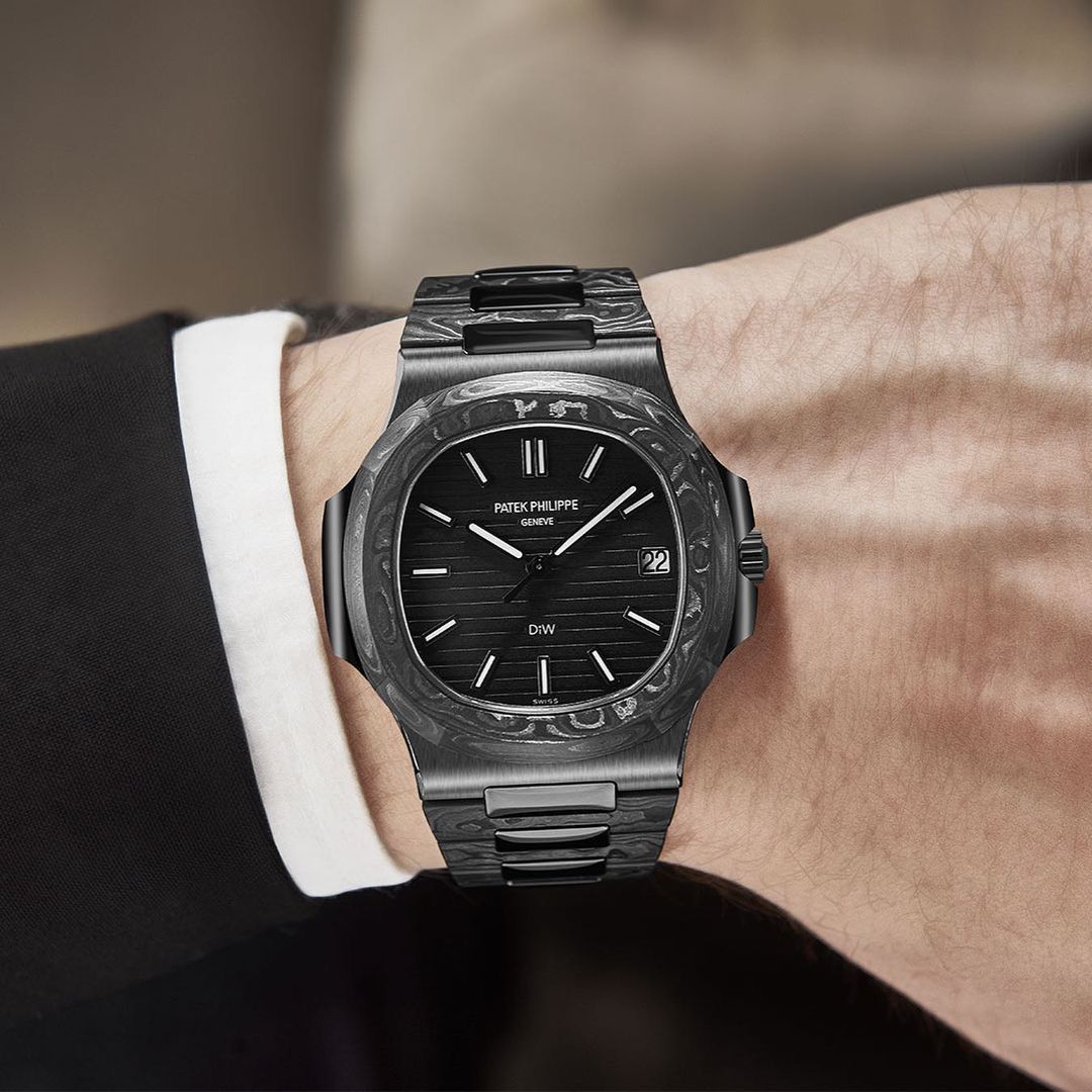 Patek Philippe Date Just Black